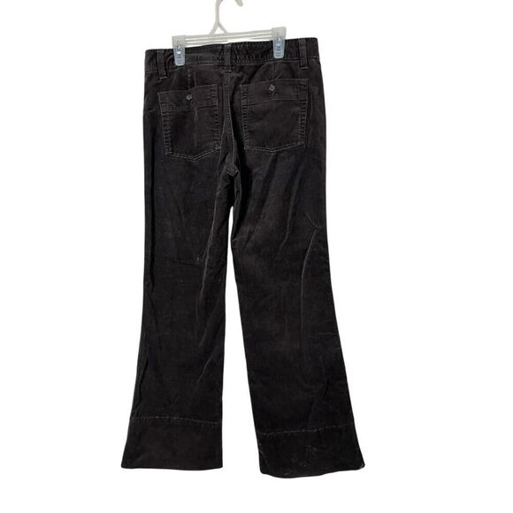 Eddie Bauer Brown Corduroy Flare Mid Rise Pants Size 4 - Picture 5 of 10